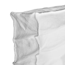 Load image into Gallery viewer, Zulu upholstered linen bedhead in white by Uniqwa, Magnolia Lane 1