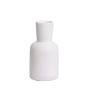 Sorrento Vase - Small | White - White Vase - Magnolia Lane