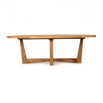 Whitehaven Oval Outdoor Dining Table - Magnolia Lane