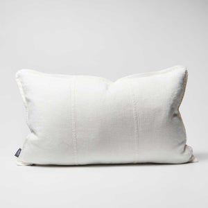 Luca Lumbar Cushion | White 40x60cm - Eadie Lifestyle - Magnolia Lane