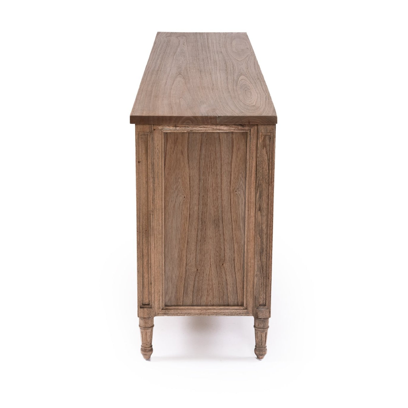 Plantation Four Door Sideboard | Weathered Oak - Magnolia Lane