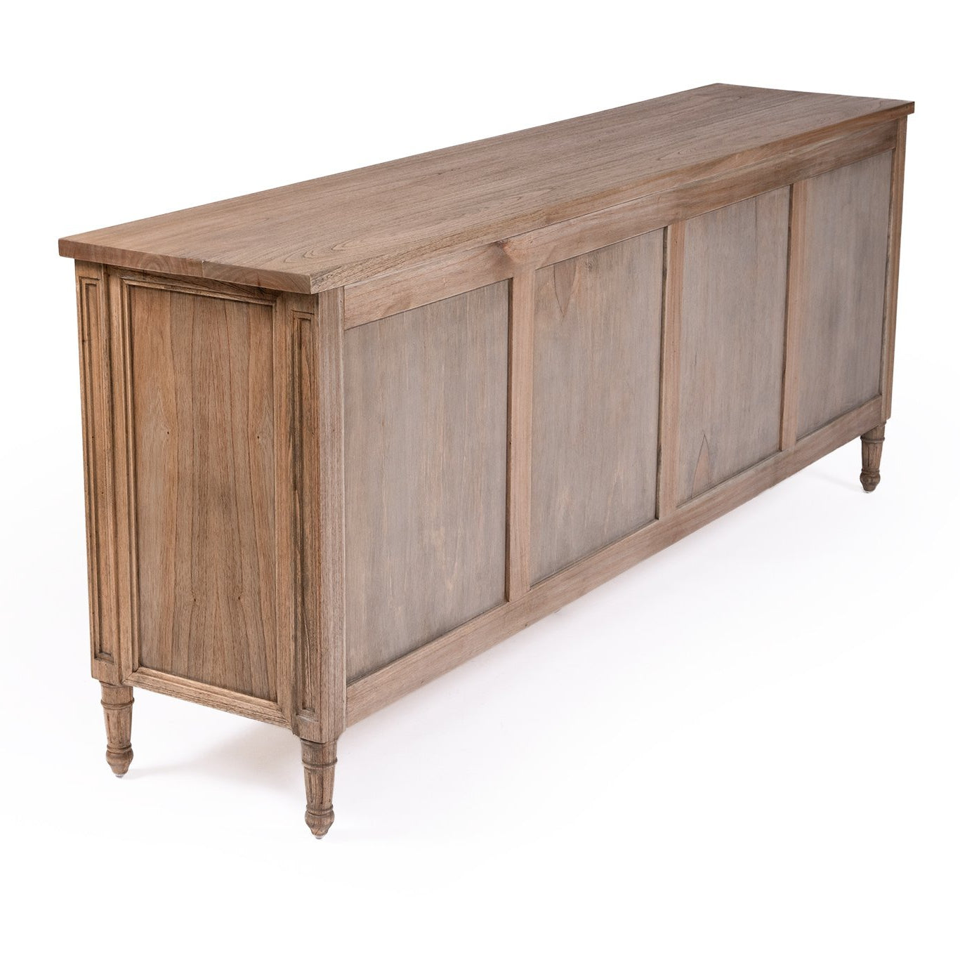 Plantation Four Door Sideboard | Weathered Oak - Magnolia Lane