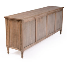 Load image into Gallery viewer, Plantation Four Door Sideboard | Weathered Oak - Magnolia Lane