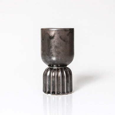 Chanel Vase/Planter - Short | Metal - Indigo Love Collectors - Magnolia Lane