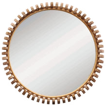 Load image into Gallery viewer, Lindi Round Mirrors | Natural Oak - Uniqwa Collections - Magnolia Lane