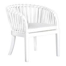 Load image into Gallery viewer, Malawi Tub Occasional Chair | White | Uniqwa | Magnolia Lane