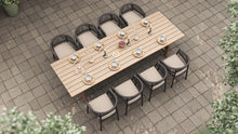 Load image into Gallery viewer, Amalfi outdoor dining table in reclaimed teak, Magnolia Lane outdoor furniture specialist 8