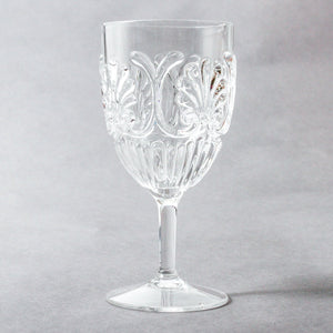 Flemington Acrylic Wine Glass S2 | Clear - Indigo Love Collectors - Magnolia Lane