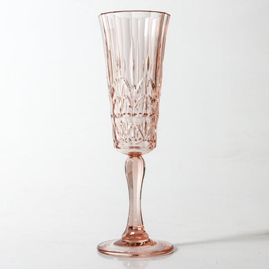 Pavilion Acrylic Champagne Flute S2 | Pale Pink - Magnolia Lane