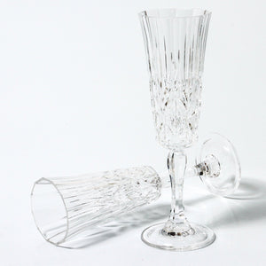 Pavilion Acrylic Champagne Flute S2 | Clear - Indigo Love Collectors - Magnolia Lane