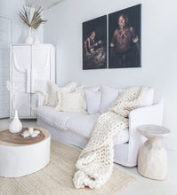 Load image into Gallery viewer, Singita Sofa - 3 Seater | White-Uniqwa Furniture-Magnolia Lane