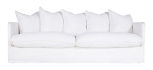 Singita Sofa - 3 Seater | White-Uniqwa Furniture-Magnolia Lane