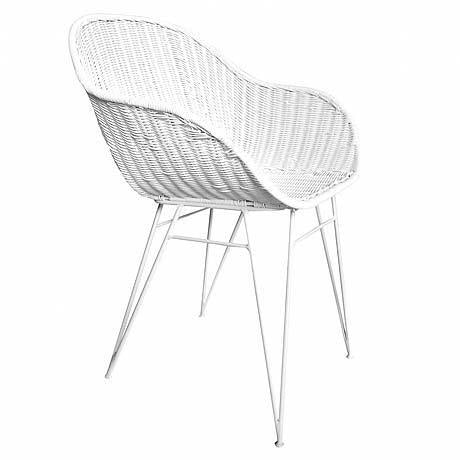 Angola Dining Chair | White - Magnolia Lane