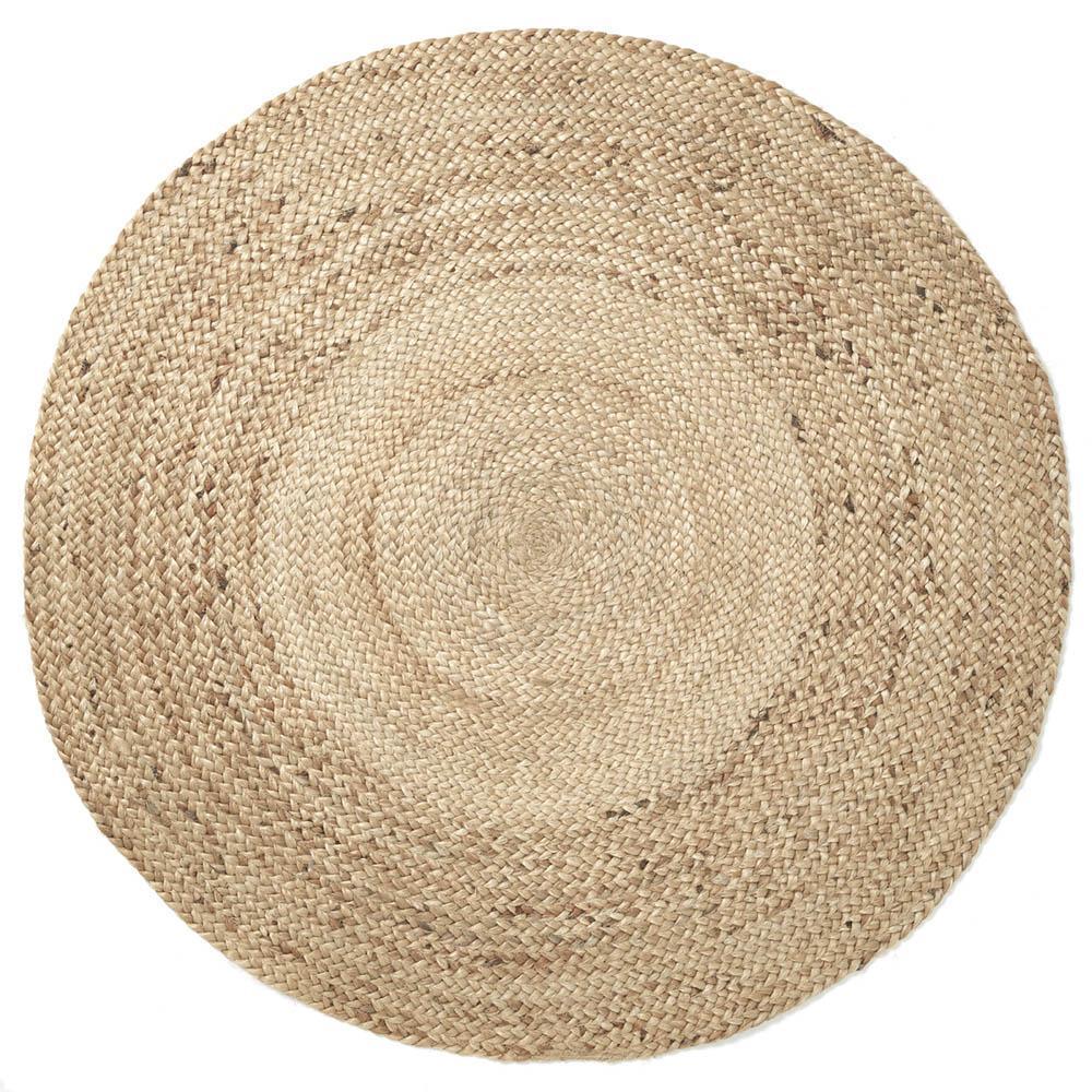 Artisan Floor Rug in Natural Jute perfect for a small area or as an accent rug - Magnolia Lane
