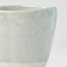 Load image into Gallery viewer, Lopsided Tea-mug - Small S2 | Tomei Blue &amp; Bisque - Made in Japan - Magnolia Lane