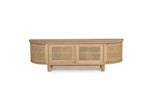 Load image into Gallery viewer, Beach Entertainment Unit with curved edges, Coastal Style Furniture | Magnolia Lane 2