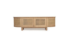 Load image into Gallery viewer, Beach Entertainment Unit with curved edges, Coastal Style Furniture | Magnolia Lane