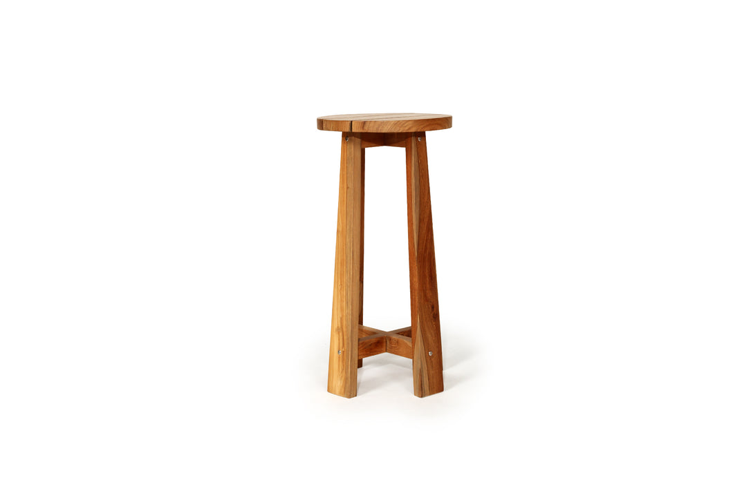 Bedarra teak bar stool, Magnolia Lane modern coastal outdoor furniture