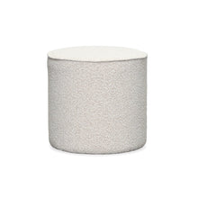 Load image into Gallery viewer, Belamy Small Round Boucle Ottoman in oatmeal, Magnolia Lane