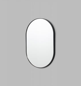 Bjorn Oval Mirror | Black