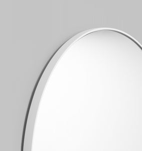 Bjorn Round Mirror Bright White-Magnolia Lane