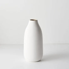 Load image into Gallery viewer, Cavo white vase in matte finish, Magnolia Lane coastal home decor
