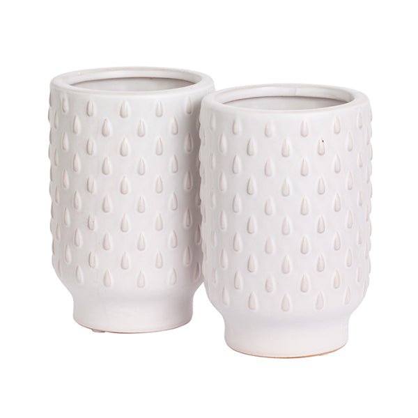 Clementine matte white planter-Magnolia Lane homewares Sunshine Coast