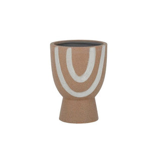 Verina Ceramic Footed Vase - ceramic pot - Magnolia Lane
