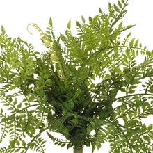 Load image into Gallery viewer, Artificial Leather Fern in green, Magnolia Lane artificial plants Sunshine Coast