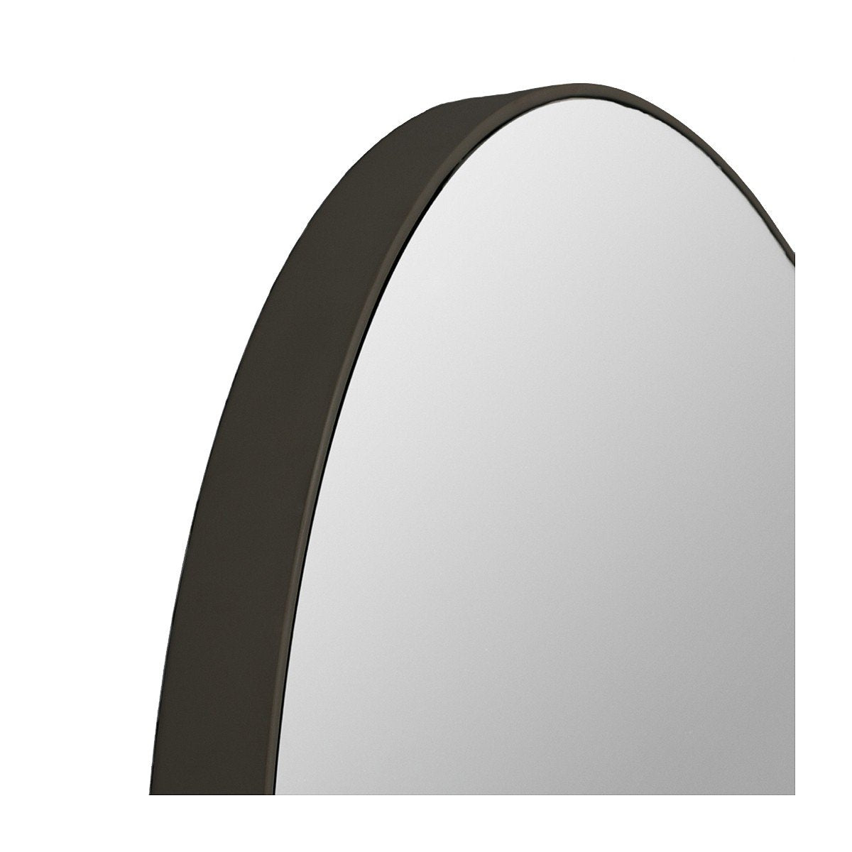 Flynn Round Mirror Black - Magnolia Lane