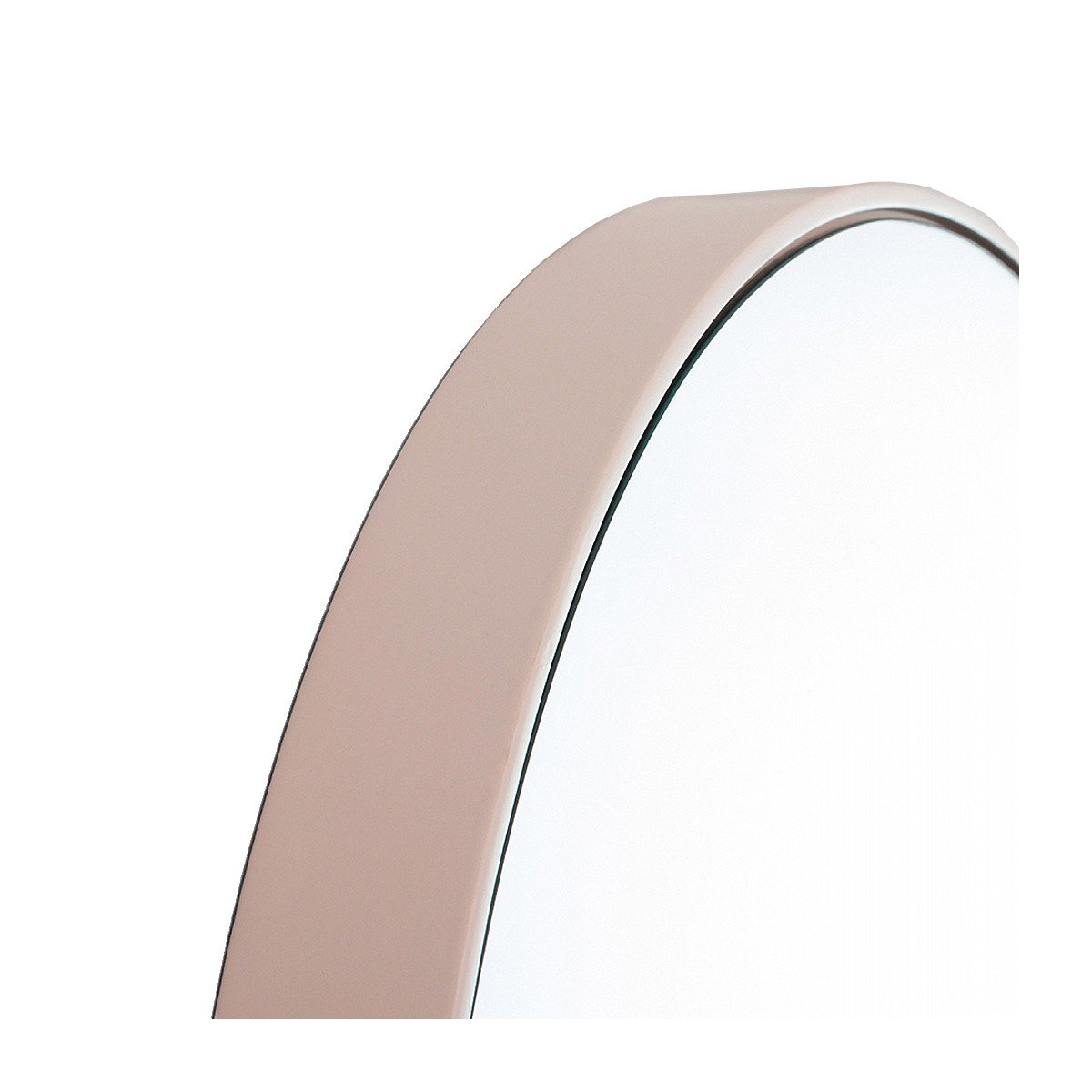 Flynn Round Mirror Blush - Magnolia Lane
