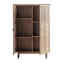 Load image into Gallery viewer, Furo 2 Door Cabinet, Magnolia Lane Japandi Style furniture, adjustable shelving