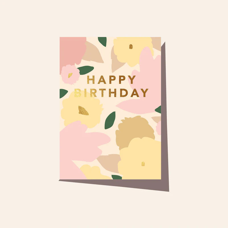 Garden Lemon birthday card by Elm Paper, Magnolia Lane giftwares