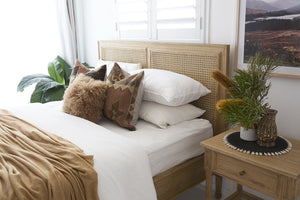 Whitsunday Cane Bed - Low End, rattan bed, Magnolia Lane 3