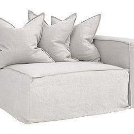 Hendrix Modular Sofa|Right Hand Standard Section | Sand - Magnolia Lane