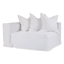 Load image into Gallery viewer, Hendrix Sofa | One Seater Left Hand Arm | White - Magnolia Lane