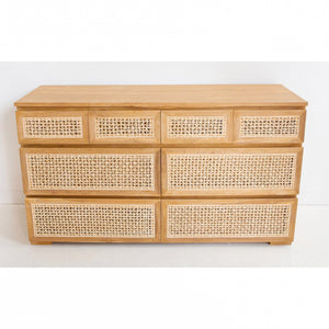 Rattan Chest Of Drawers | 8D - Magnolia Lane