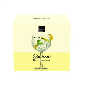 Gin + Tonic Glass | Set of Four -Mixology - Magnolia Lane