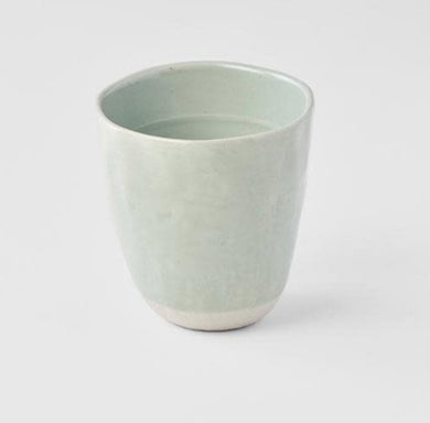 Lopsided Tea-mug - Large S2 | Tomei Blue & Bisque - Made in Japan - Magnolia Lane
