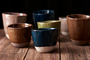 Lopsided Tea-mug - Large S2 | Hazel Brown Glaze-Made in Japan-Magnolia Lane