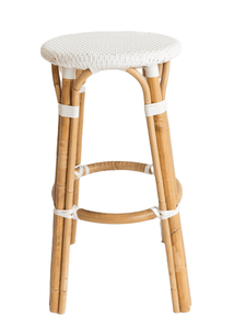 Cayman Barstool | White - Bistro Barstool - Magnolia Lane