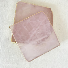 Load image into Gallery viewer, Quartz Coasters - Set of two | Pink - Magnolia Lane