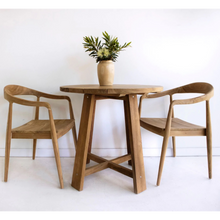 Load image into Gallery viewer, Bedarra teak cafe table, Magnolia Lane coastal furniture 5