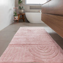 Load image into Gallery viewer, Deco Bath Runner - XL Bath Mat | Pink - Magnolia Lane