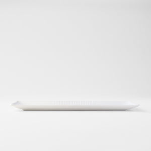 Sashimi Plate 33cm | Pure White Glaze-Made in Japan-Magnolia Lane