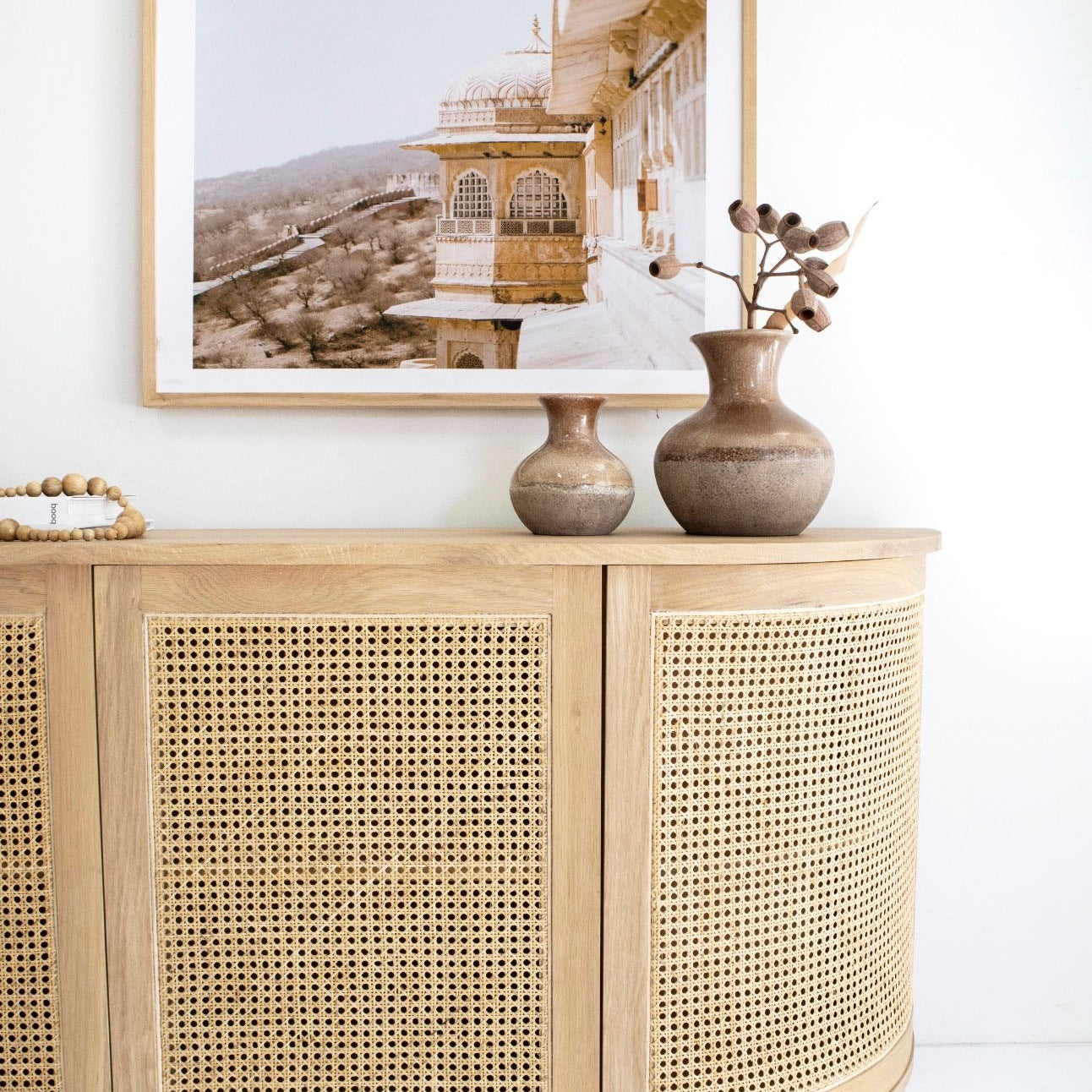 Beach Four Door Sideboard | Curved Edges - Magnolia Lane