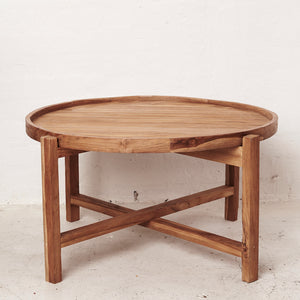 Cyrus Round Coffee Table-Coastal Furniture-Magnolia Lane