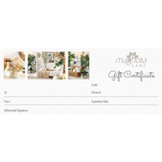Digital Gift Certificate
