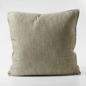 Sea Foam Reversible Cushion | Khaki/Natural-Eadie Lifestyle-Magnolia Lane