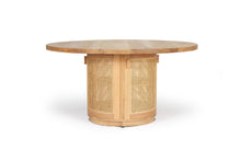 Load image into Gallery viewer, Coast Round Dining Table - teak and rattan Furniture - Magnolia Lane